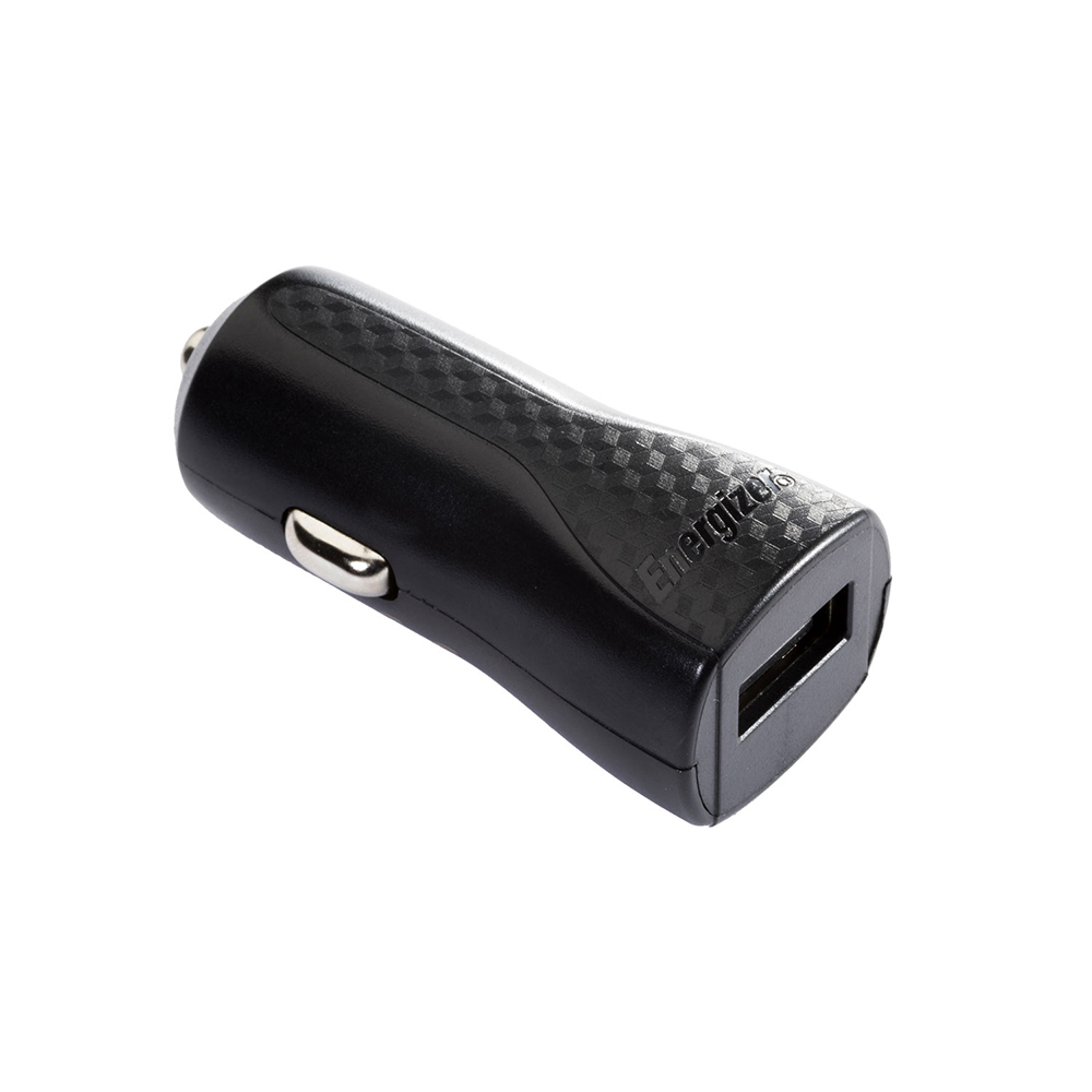 Energizer Hardcase �adowarka samochodowa 1USB 1A z kablem micro czarna Lifetime / 6