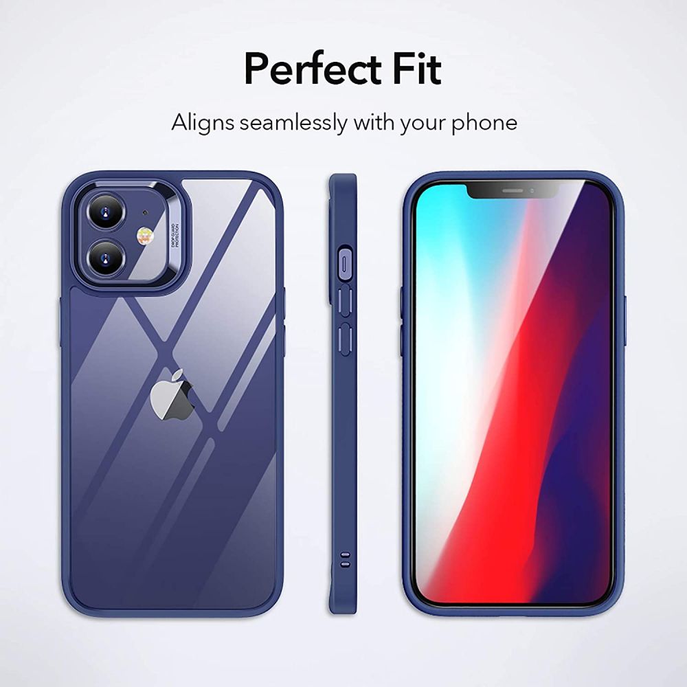 Esr Classic Hybrid Niebieskie Apple iPhone 12 Mini / 3 Esr Classic Hybrid Niebieskie Apple iPhone 12 Mini / 3