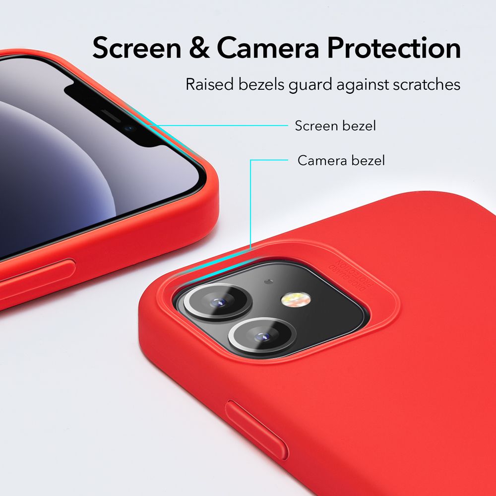 Esr Cloud Czerwone Apple iPhone 12 Mini / 4 Esr Cloud Czerwone Apple iPhone 12 Mini / 4