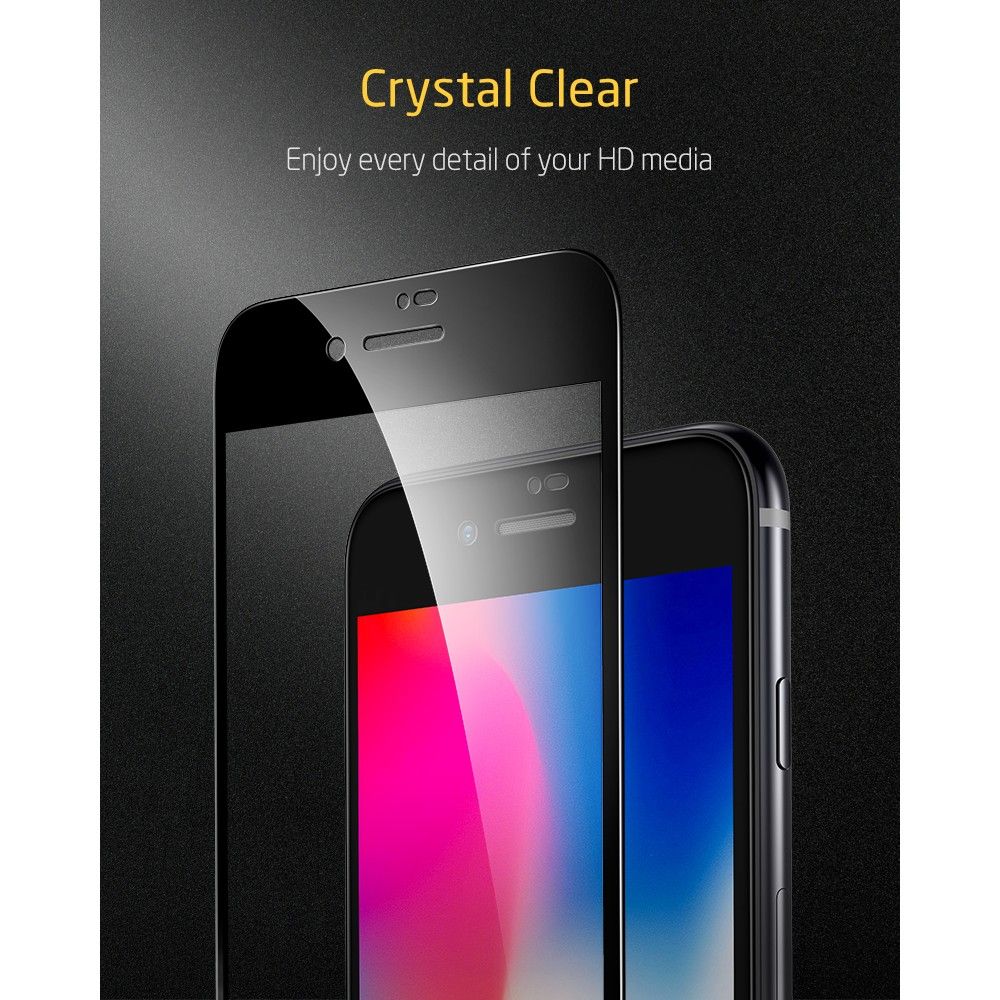 Esr Screen Shield 3d Czarne Apple iPhone 7 / 7