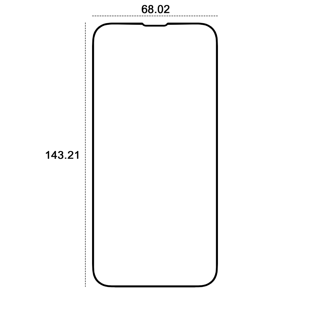Etteri szk�o hartowane 9D Apple iPhone 13 / 2