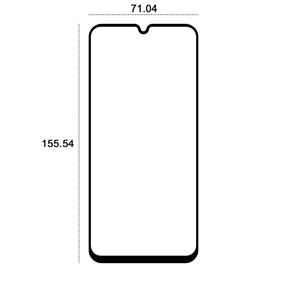 Etteri szk�o hartowane 9D Samsung Galaxy A25 5G (Global) / 2