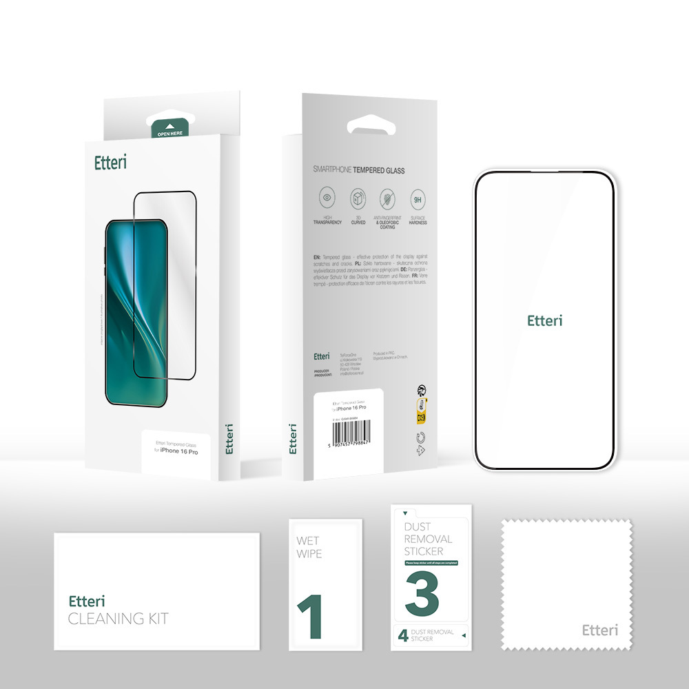 Etteri szk�o hartowane 9D Samsung Galaxy A16 4G / 4