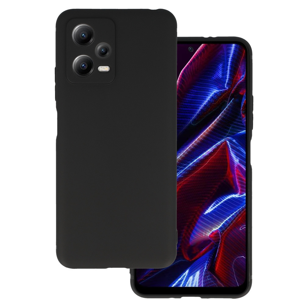 Etui Back Case MATT czarny Xiaomi Redmi Note 12 5G Etui Back Case MATT czarny Xiaomi Redmi Note 12 5G