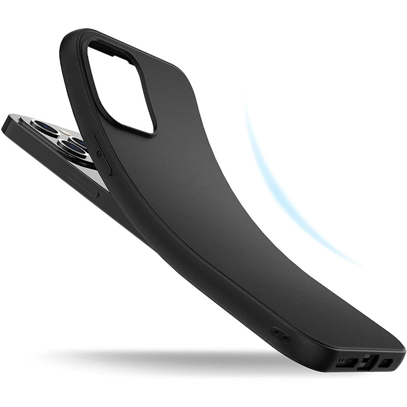 Etui Back Case MATT czarny Xiaomi Redmi Note 12 5G / 4 Etui Back Case MATT czarny Xiaomi Redmi Note 12 5G / 4