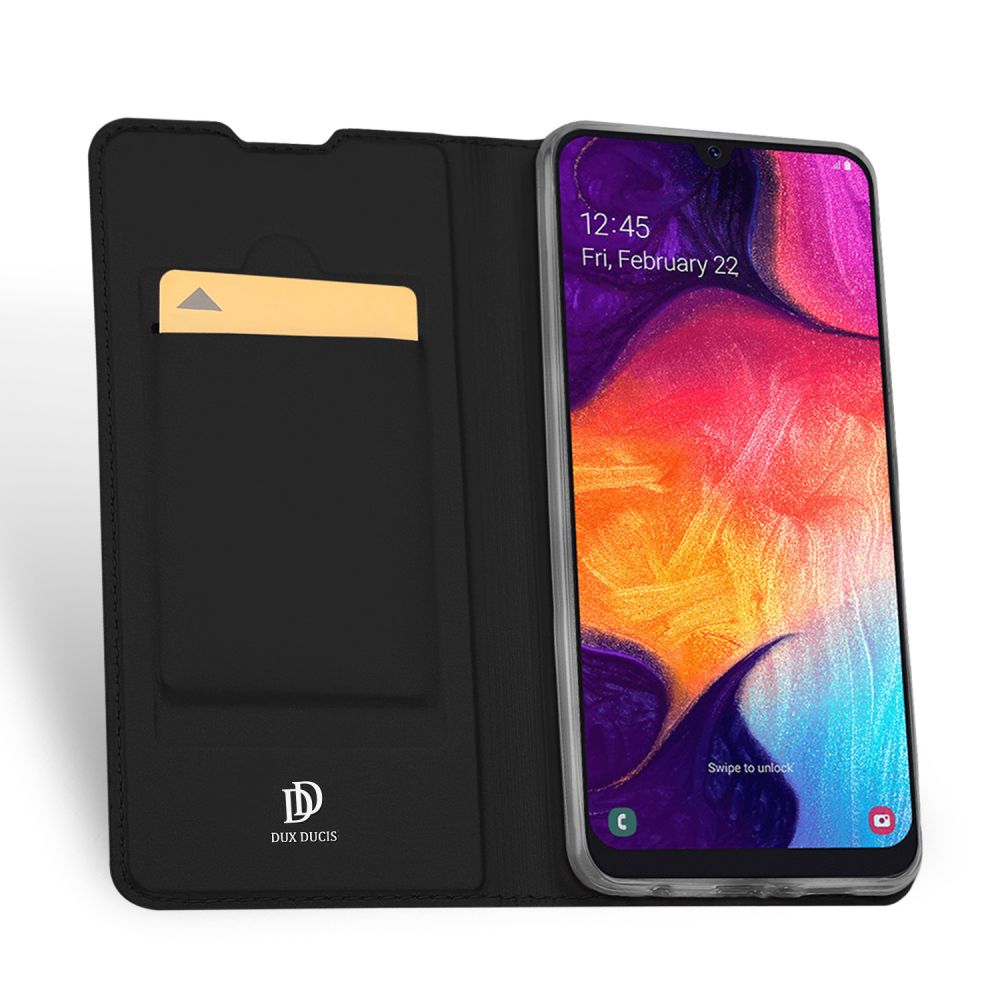 etui book DuxDucis SkinPro Czarne Samsung Galaxy A30s / 3