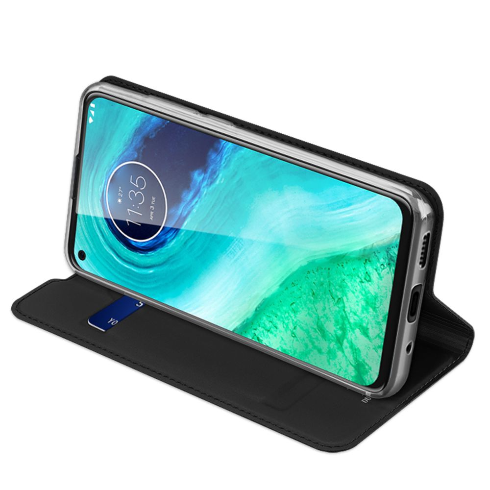 etui book DuxDucis SkinPro Czarne Motorola Moto G8 Power / 5