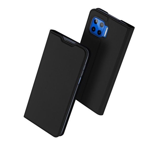 etui book DuxDucis SkinPro Czarne Motorola Moto G 5G Plus