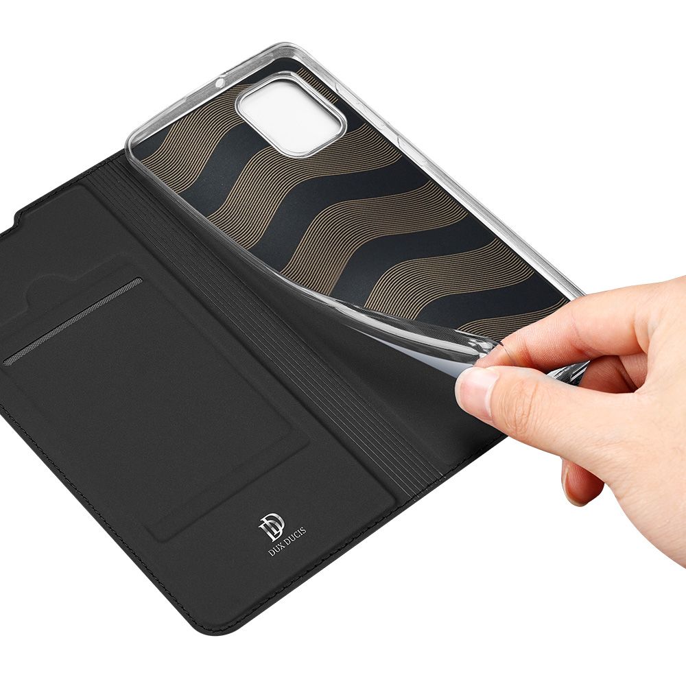 etui book DuxDucis SkinPro Czarne Samsung A31 / 7 etui book DuxDucis SkinPro Czarne Samsung A31 / 7