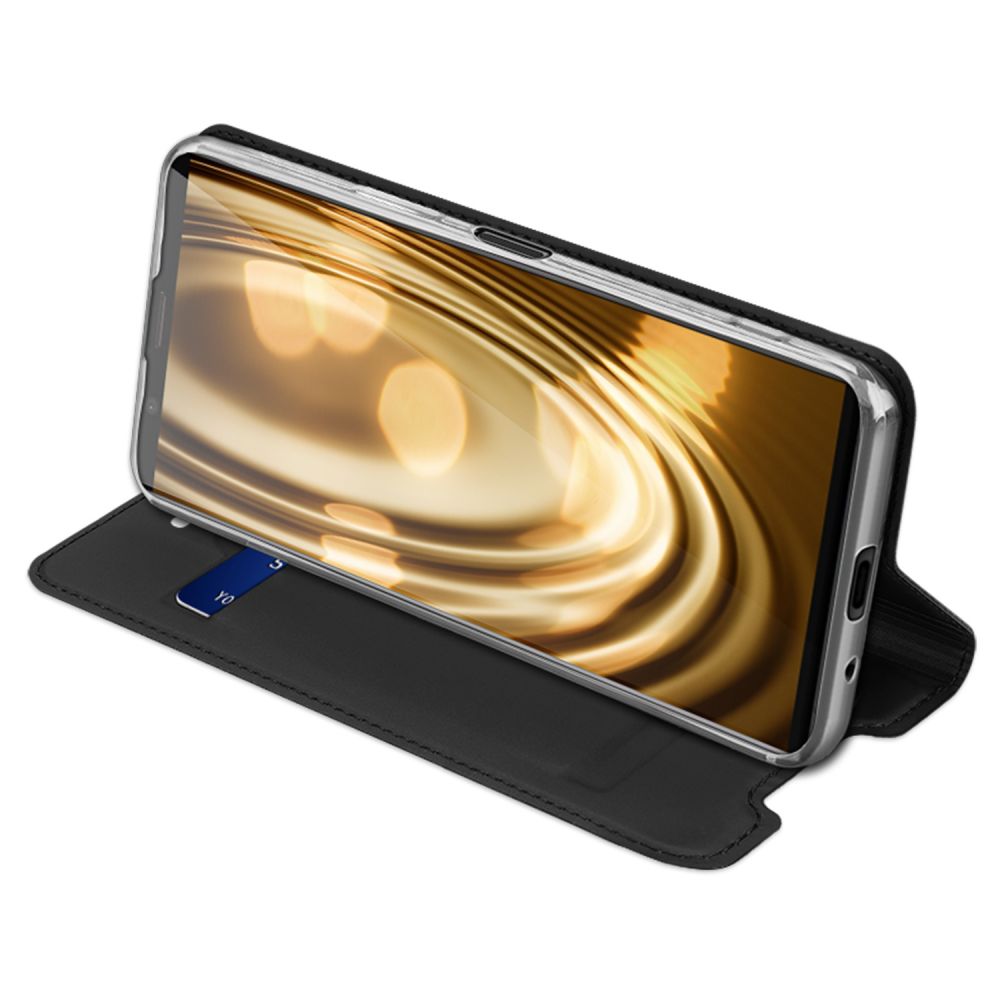 etui book DuxDucis SkinPro Czarne Sony Xperia 1 II / 4