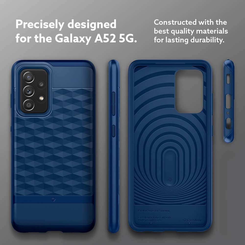 etui Caseology Parallax Classic niebieskie Samsung A52 5G / 5