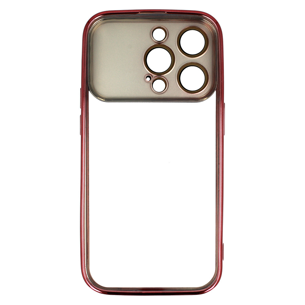 Etui Electro Lens Case bordowy Xiaomi Redmi Note 12 5G / 4 Etui Electro Lens Case bordowy Xiaomi Redmi Note 12 5G / 4