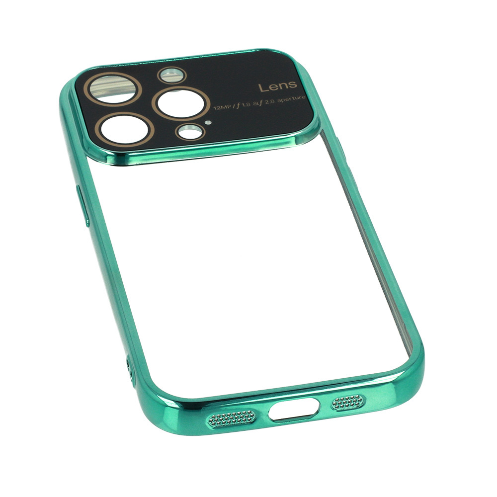 Etui Electro Lens Case turkusowy Xiaomi Redmi Note 12 5G / 7 Etui Electro Lens Case turkusowy Xiaomi Redmi Note 12 5G / 7