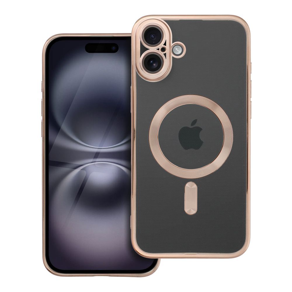 Etui Electro Mag Cover MagSafe br�zowy Apple iPhone 16 Plus