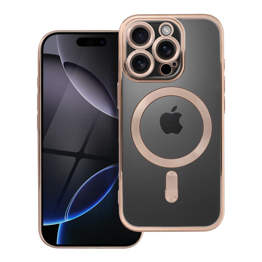 Etui Electro Mag Cover MagSafe br�zowy Apple iPhone 16 Pro