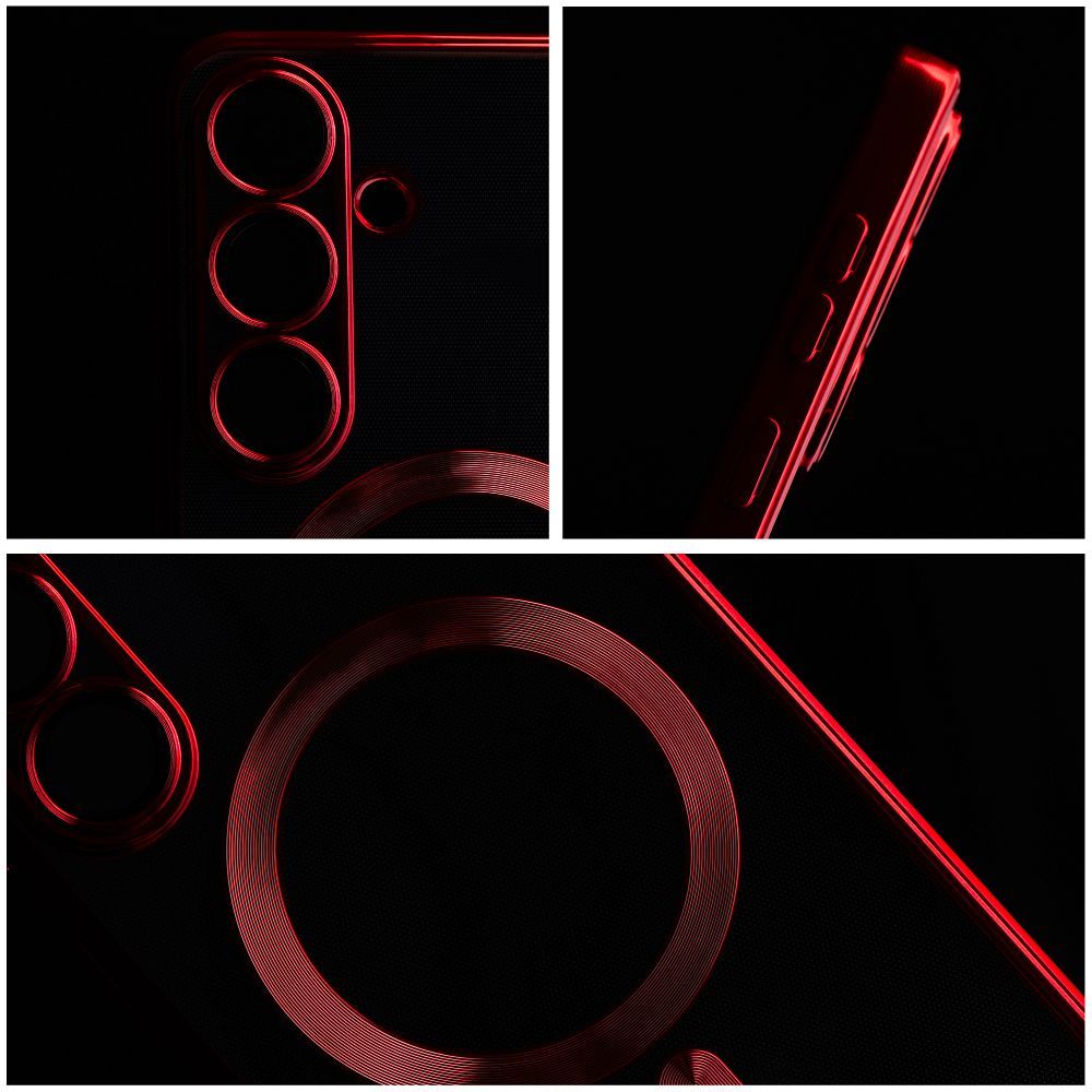 Etui Electro Mag Cover MagSafe czerwony Samsung Galaxy S25 Edge / 3 Etui Electro Mag Cover MagSafe czerwony Samsung Galaxy S25 Edge / 3