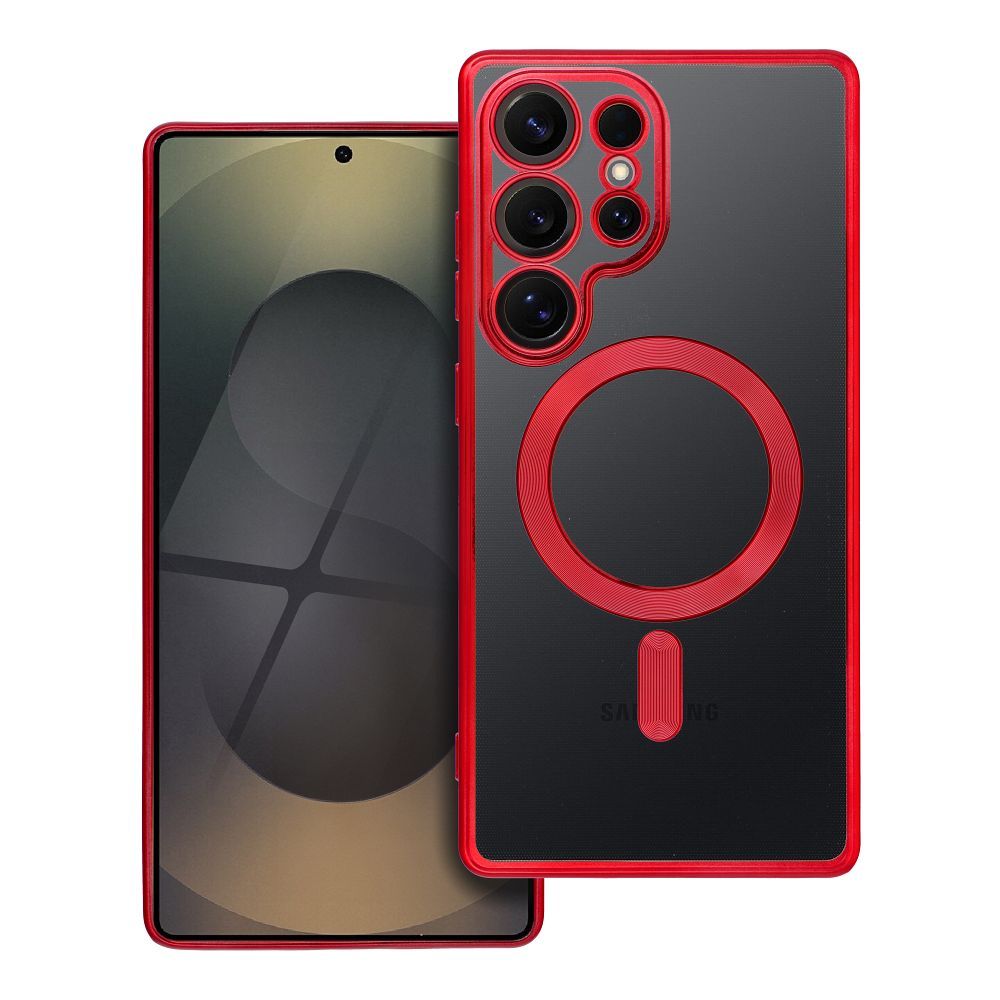 Etui Electro Mag Cover MagSafe czerwony Samsung Galaxy S26 / 2