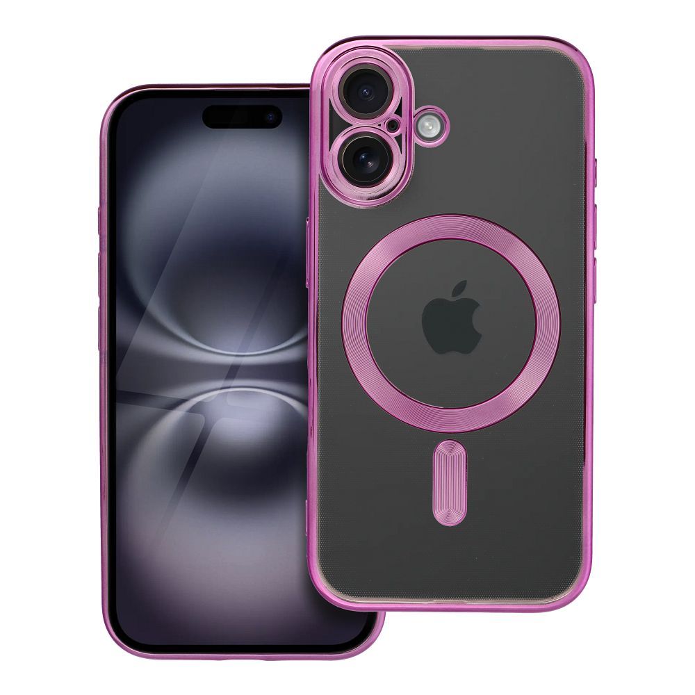 Etui Electro Mag Cover MagSafe różowy Apple iPhone 16 Etui Electro Mag Cover MagSafe różowy Apple iPhone 16