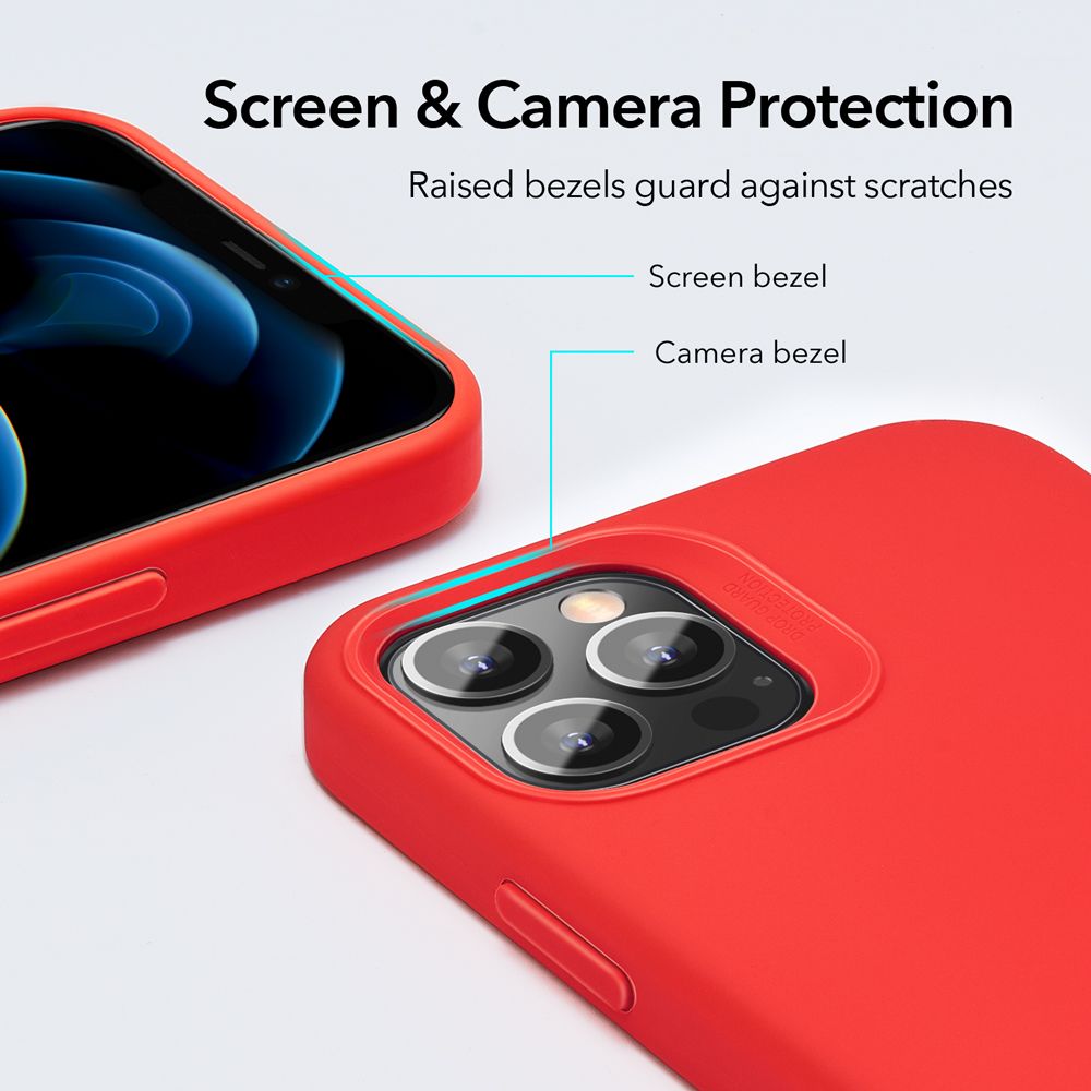 etui Esr Cloud Czerwone Apple iPhone 12 / 4