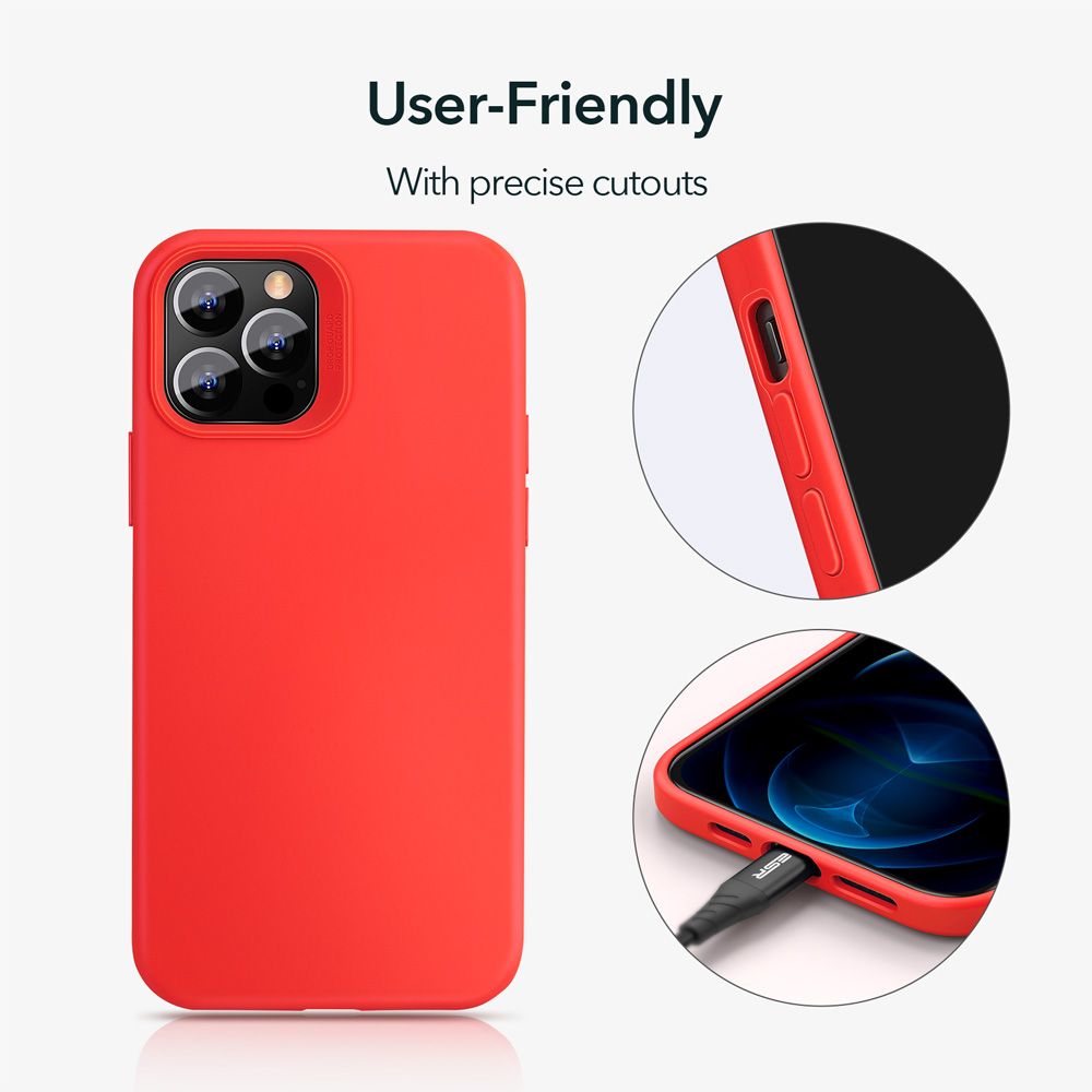 etui Esr Cloud Czerwone Apple iPhone 12 / 7