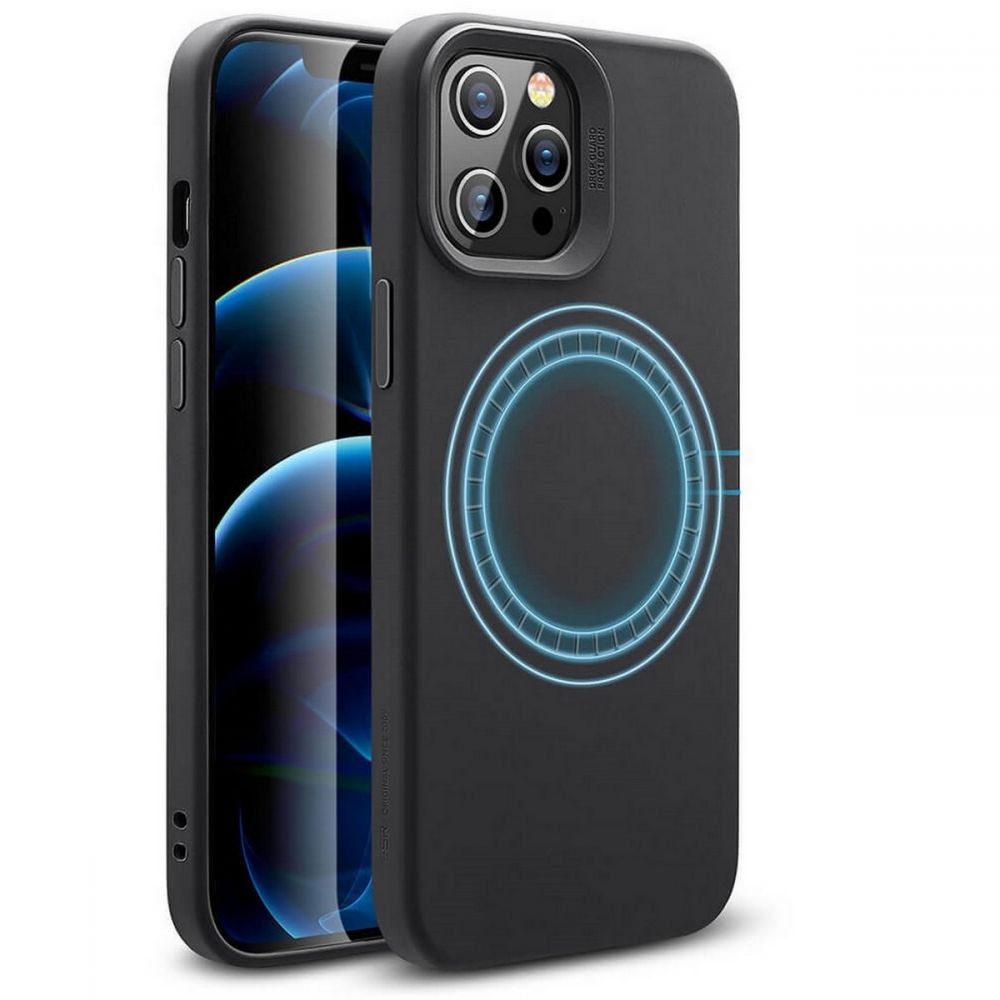 etui Esr Cloud Halolock czarne Apple iPhone 12