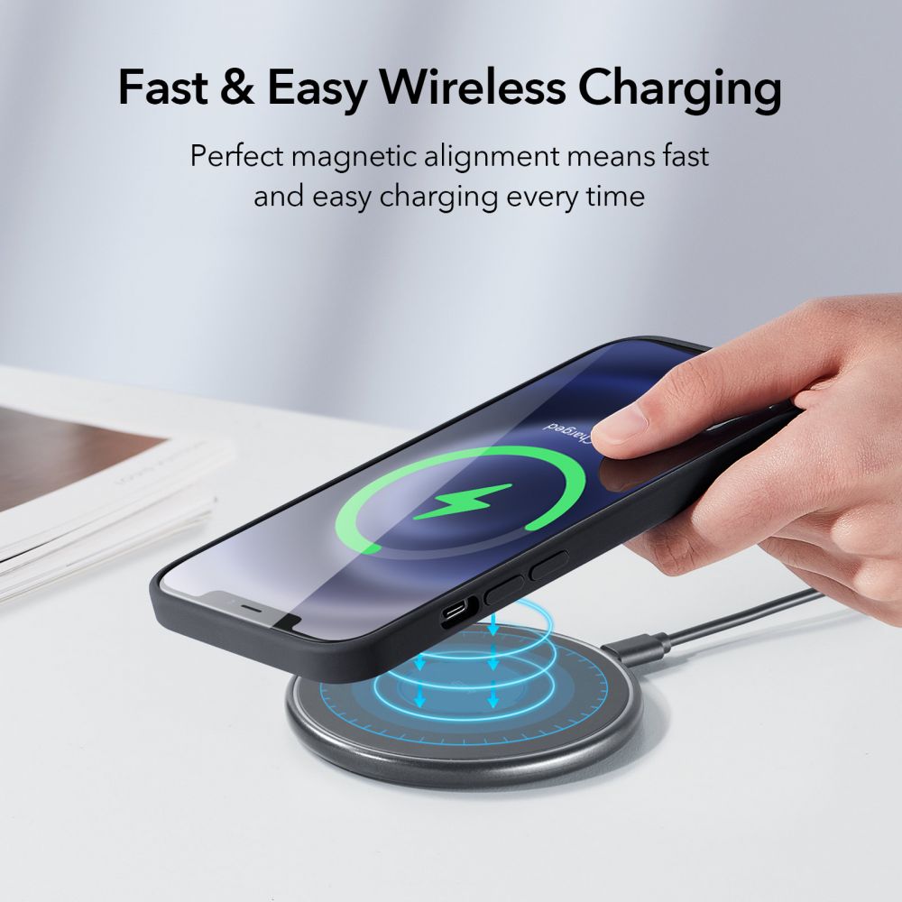 etui Esr Cloud Halolock czarne Apple iPhone 12 Mini / 3 etui Esr Cloud Halolock czarne Apple iPhone 12 Mini / 3