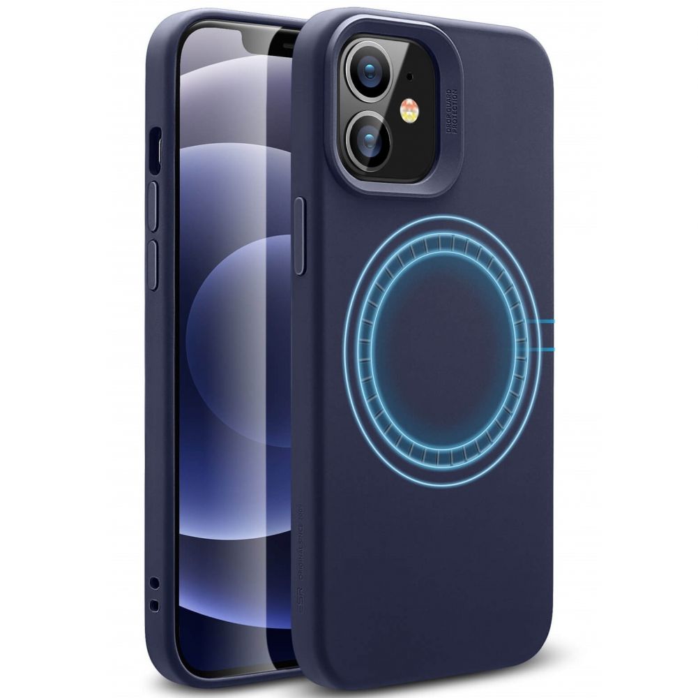 etui Esr Cloud Halolock Midnight niebieskie Apple iPhone 12 Mini etui Esr Cloud Halolock Midnight niebieskie Apple iPhone 12 Mini