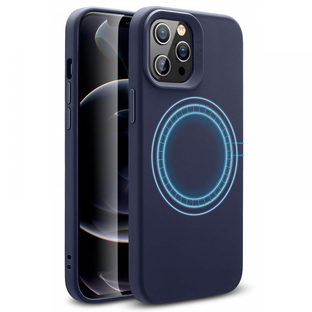 etui Esr Cloud Halolock Midnight niebieskie Apple iPhone 12 Pro Max etui Esr Cloud Halolock Midnight niebieskie Apple iPhone 12 Pro Max