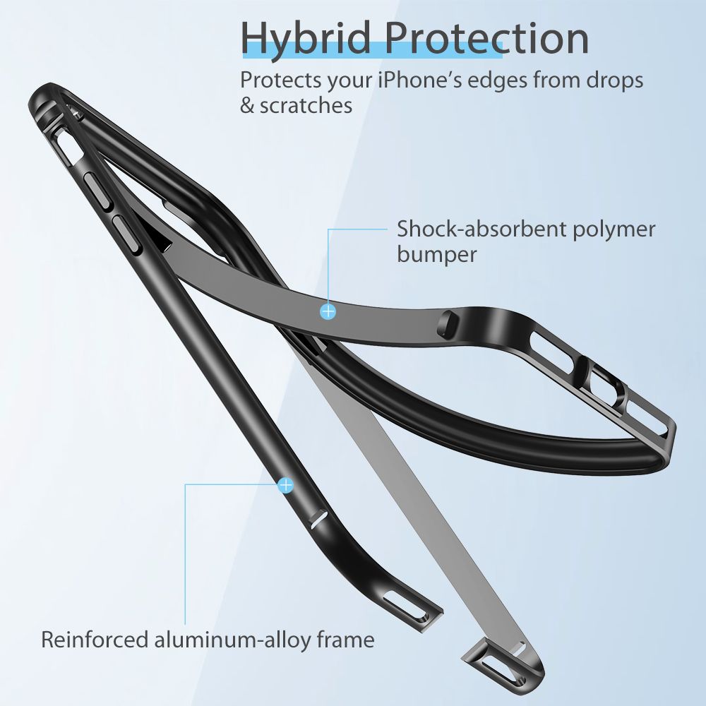 etui Esr Edge Guard grey Apple iPhone 7 / 2 etui Esr Edge Guard grey Apple iPhone 7 / 2