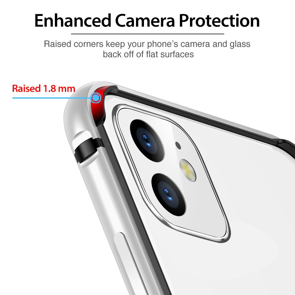 etui Esr Edge Guard Srebrne Apple iPhone 11 / 4