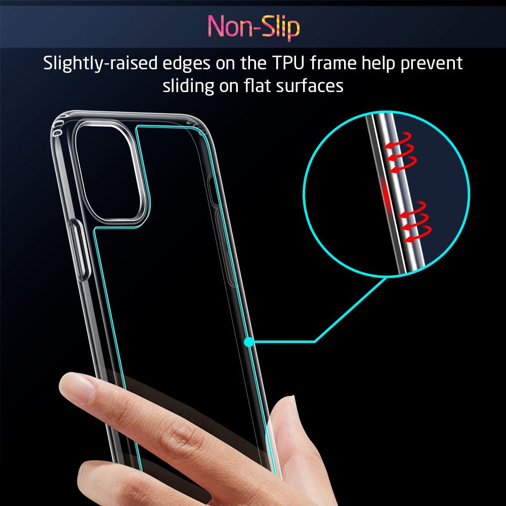 etui ESR Ice Shield Prze�roczyste Apple iPhone 11 / 8