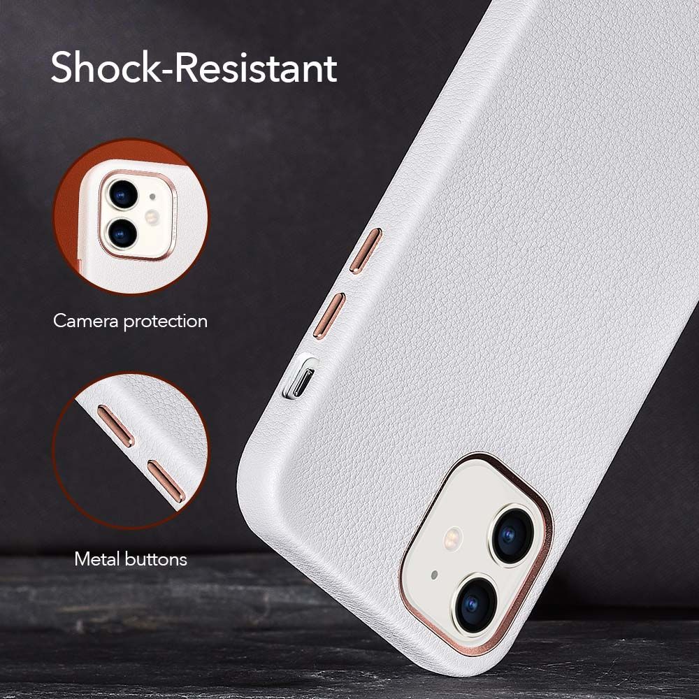 etui Esr Metro Premium Białe Apple iPhone 12 Mini / 7 etui Esr Metro Premium Białe Apple iPhone 12 Mini / 7