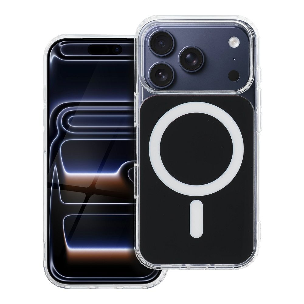 Etui Etui Clear Fusion Mag Cover kompatybilny z MagSafe czarny Samsung Galaxy S26 Plus