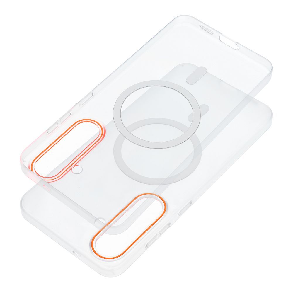 Etui Etui GO ORANGE MagSafe prze�roczysty Samsung Galaxy S26 Plus / 2