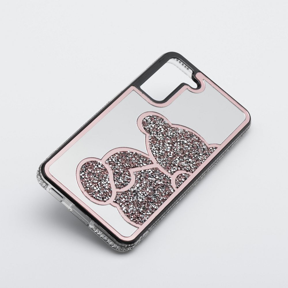 Etui Etui Teddy Bear różowy Samsung Galaxy A08 / 7 Etui Etui Teddy Bear różowy Samsung Galaxy A08 / 7