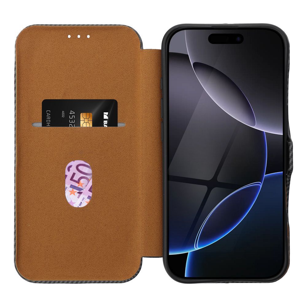 Etui FOLIO Side Magnet szary Apple iPhone 16 Pro / 2