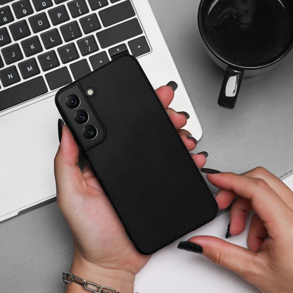 Etui Forcell Silicone czarny Samsung Galaxy A71 4G / 10