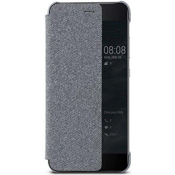 Etui HUAWEI P10 Smart Cover S-View szary  TTT Huawei P10