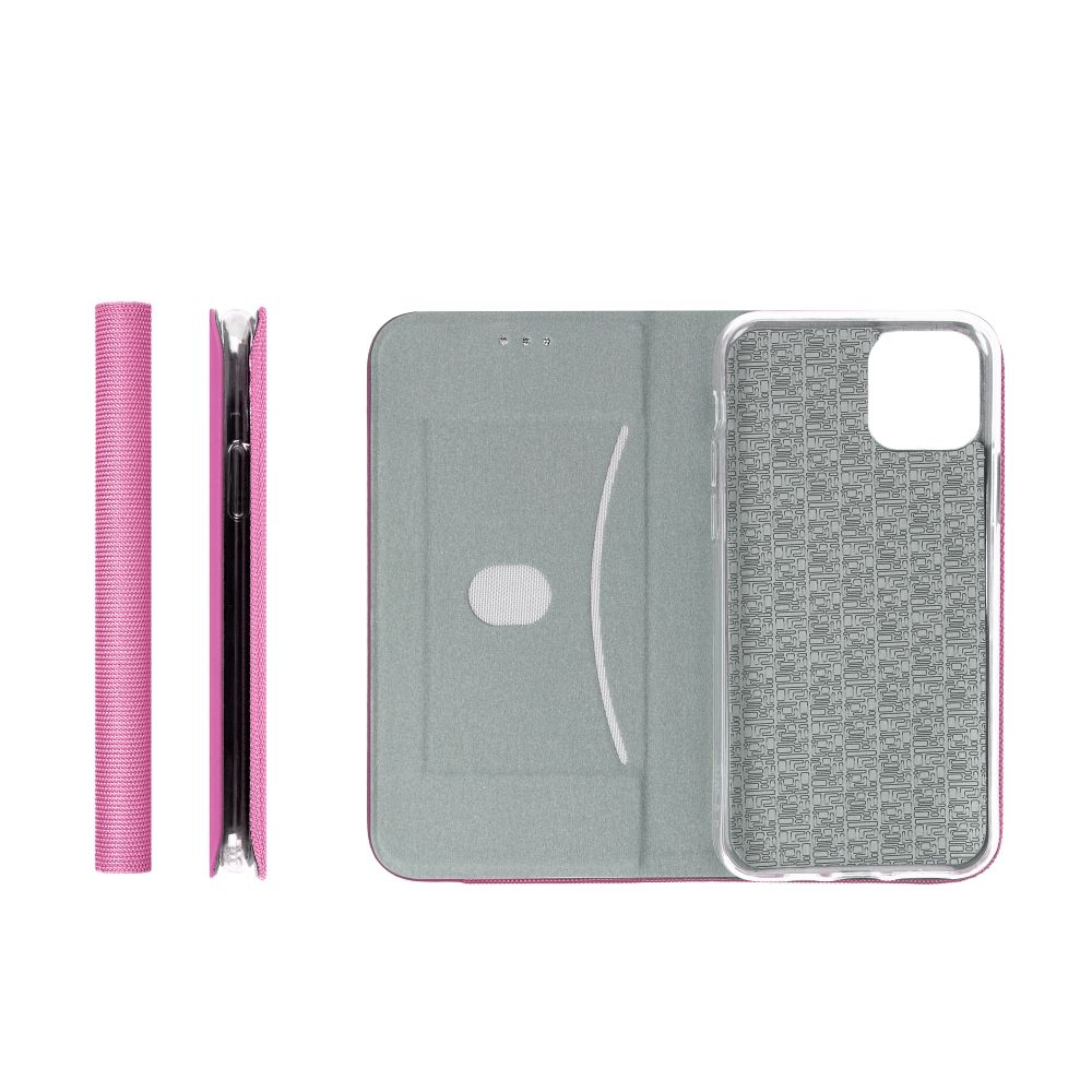 Etui książeczkowe magnetyczne z podstawką różowy Samsung Galaxy A27 5G / 4 Etui książeczkowe magnetyczne z podstawką różowy Samsung Galaxy A27 5G / 4