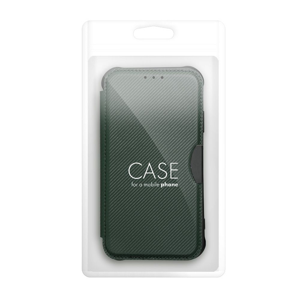 Etui książeczkowe z kieszonką na dokumenty ciemnozielony Samsung Galaxy A27 5G / 8 Etui książeczkowe z kieszonką na dokumenty ciemnozielony Samsung Galaxy A27 5G / 8