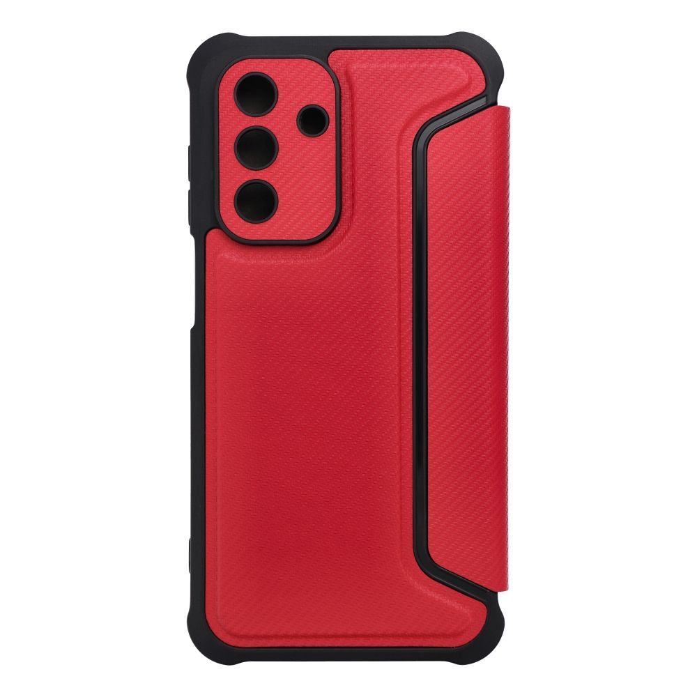 Etui ksi��eczkowe z kieszonk� na dokumenty czerwony Samsung Galaxy A26 5G / 7