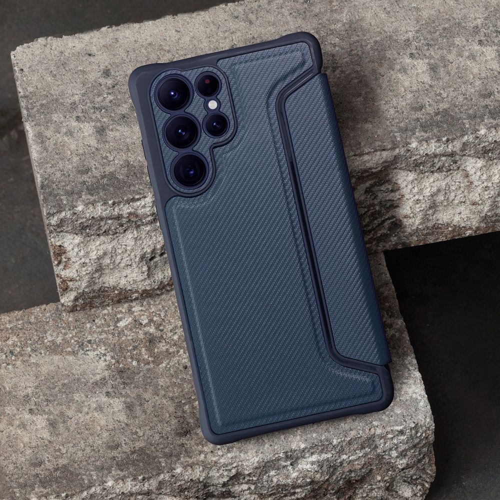 Etui książeczkowe z kieszonką na dokumenty niebieski Samsung Galaxy A27 5G / 7 Etui książeczkowe z kieszonką na dokumenty niebieski Samsung Galaxy A27 5G / 7