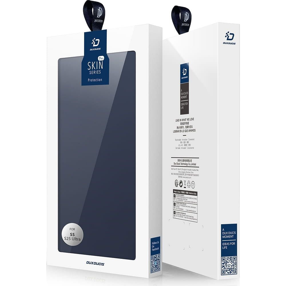 Etui ksi��eczkowe z kieszonk� na karty z podstawk� niebieski Samsung Galaxy S25 Ultra / 9