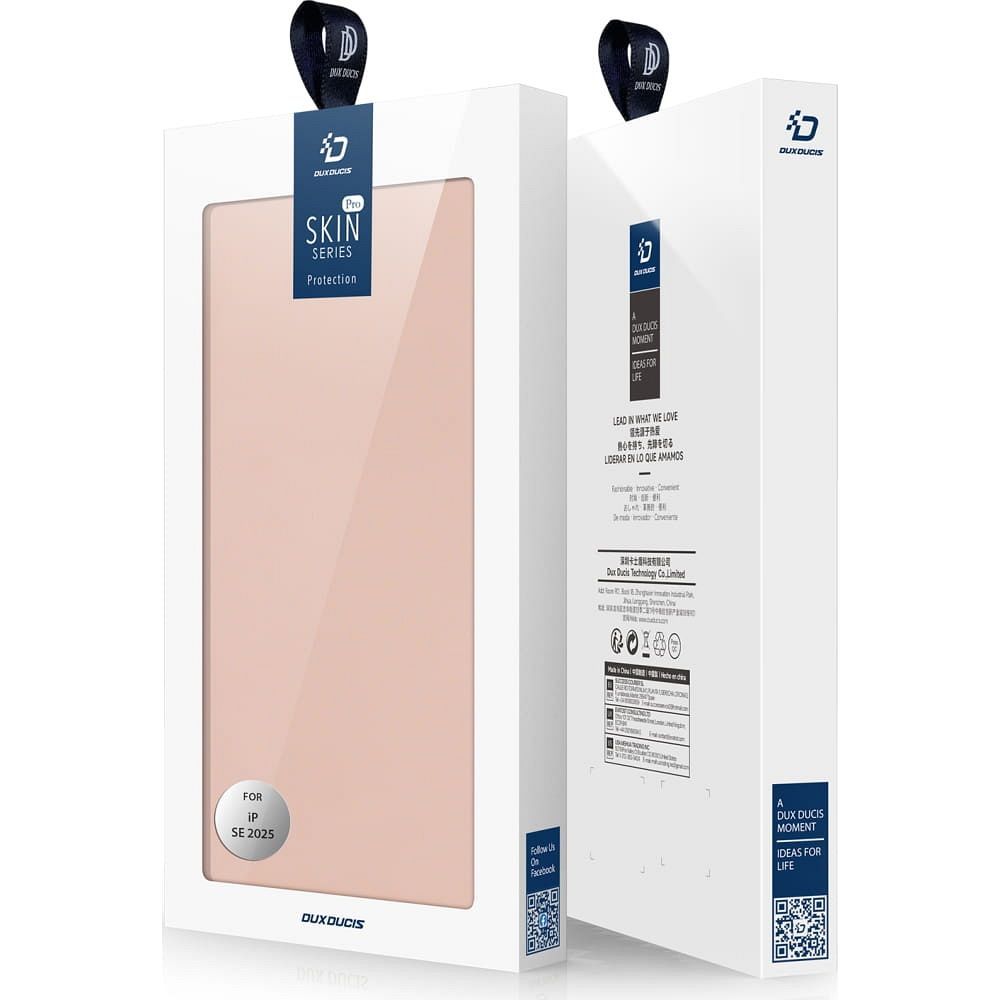 Etui ksi��eczkowe z kieszonk� na karty z podstawk� r�owy Apple iPhone 16e / 7