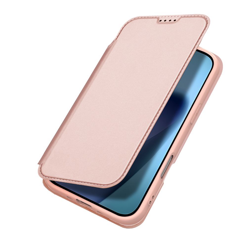 Etui ksi��eczkowe z kieszonk� na karty z podstawk� r�owy Apple iPhone 17 Air / 2