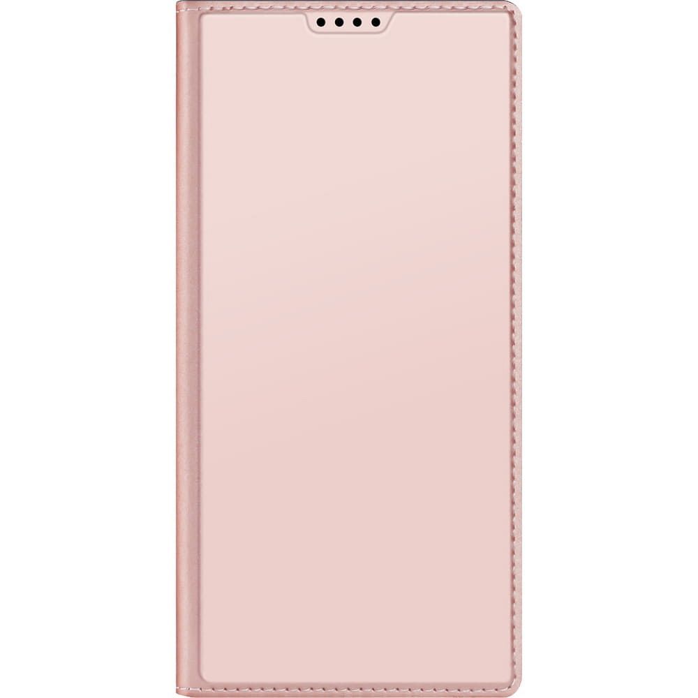 Etui ksi��eczkowe z kieszonk� na karty z podstawk� r�owy Samsung Galaxy S25 Ultra / 7