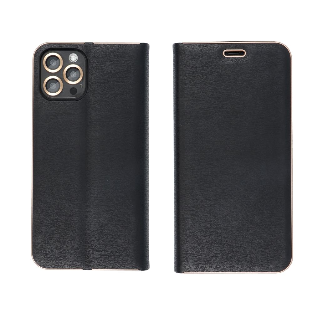 Etui książeczkowe z podstawką z kieszonką na kartę czarny Samsung Galaxy A27 5G / 6 Etui książeczkowe z podstawką z kieszonką na kartę czarny Samsung Galaxy A27 5G / 6