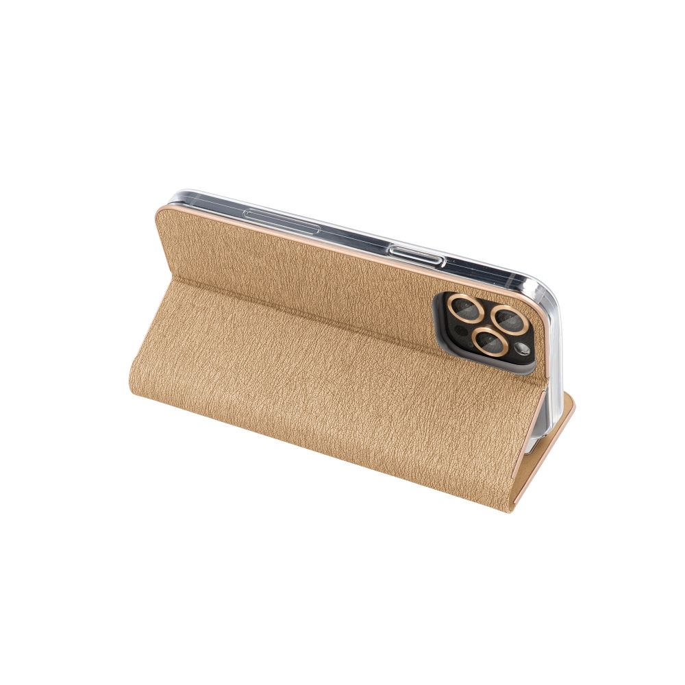 Etui ksi��eczkowe z podstawk� z kieszonk� na kart� z�oty Samsung Galaxy A27 5G / 4