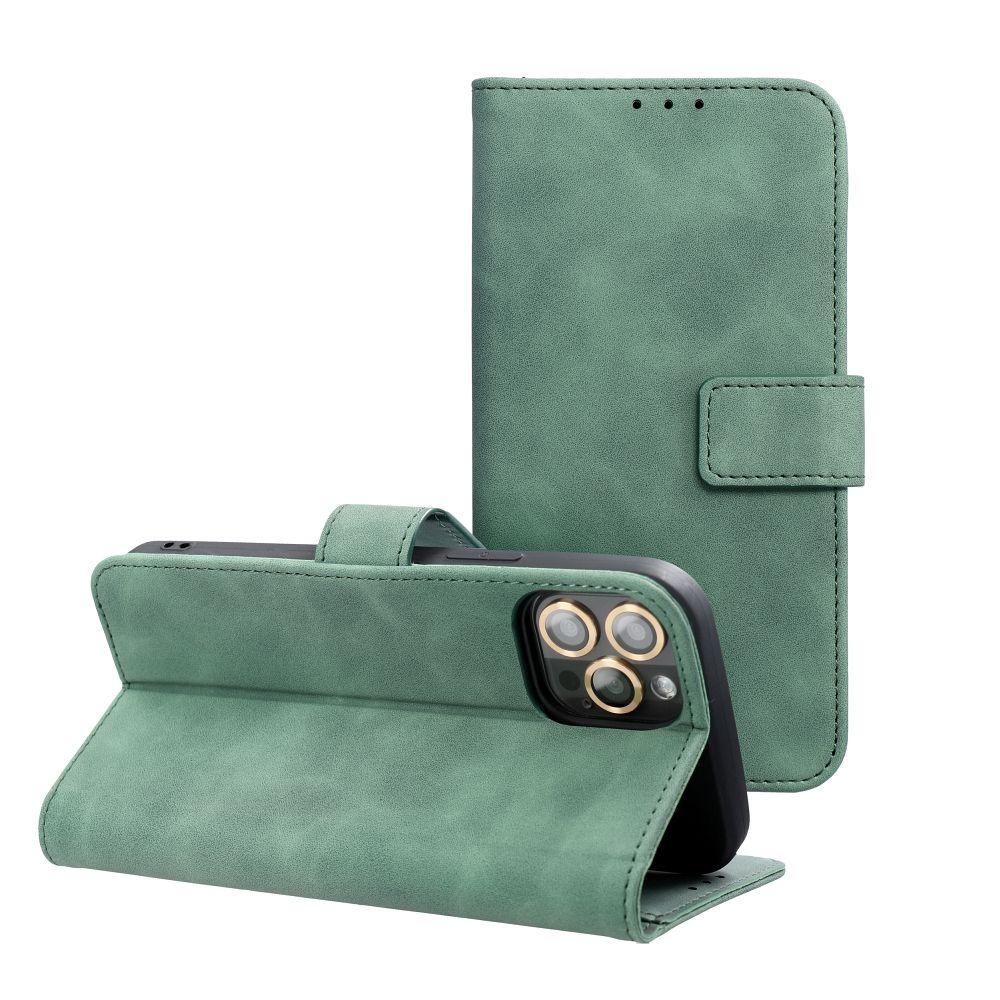 Etui książeczkowe z zapięciem na magnes portfelowe zielony Samsung Galaxy A27 5G / 9 Etui książeczkowe z zapięciem na magnes portfelowe zielony Samsung Galaxy A27 5G / 9