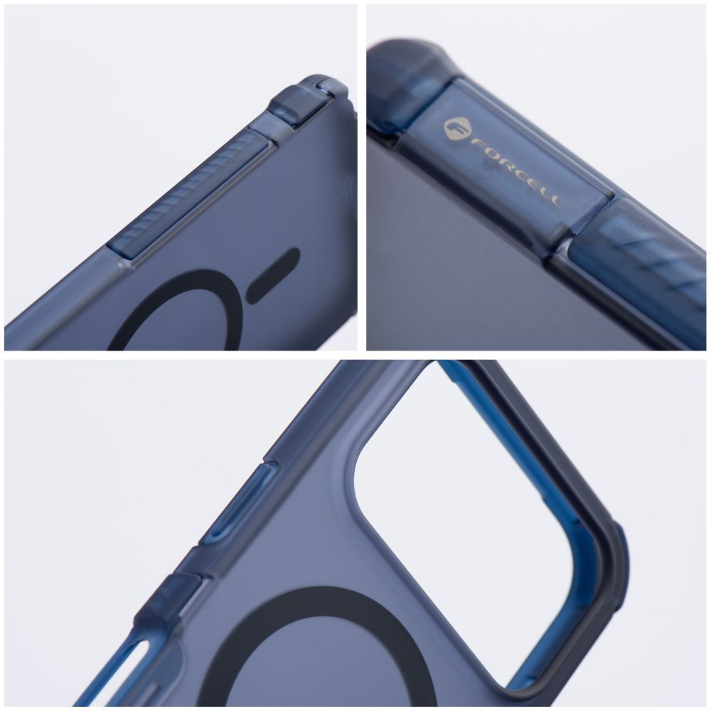 Etui na ty� MagSafe pancerne przezroczyste F-Protect BumperX Premium Apple iPhone 17 / 7